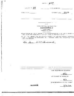 NYS Bill and Veto Jackets: 1999, Chapter 457