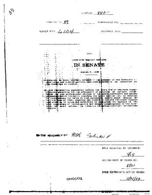 NYS Bill and Veto Jackets: 1999, Chapter 442