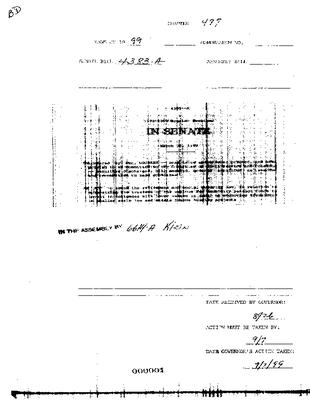 NYS Bill and Veto Jackets: 1999, Chapter 477