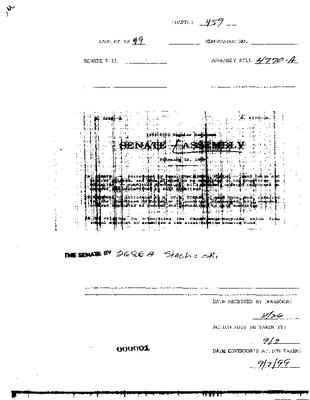 NYS Bill and Veto Jackets: 1999, Chapter 459