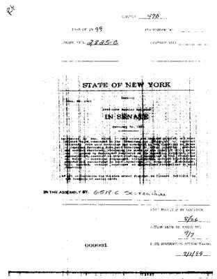 NYS Bill and Veto Jackets: 1999, Chapter 470