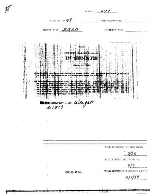 NYS Bill and Veto Jackets: 1999, Chapter 474