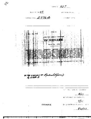 NYS Bill and Veto Jackets: 1999, Chapter 427