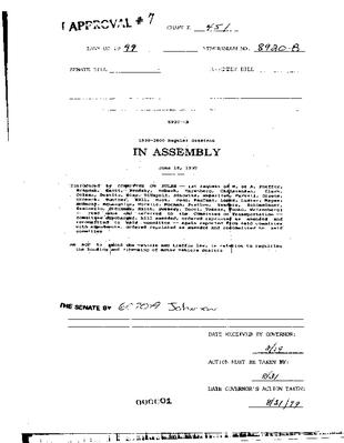 NYS Bill and Veto Jackets: 1999 Chapter 451
