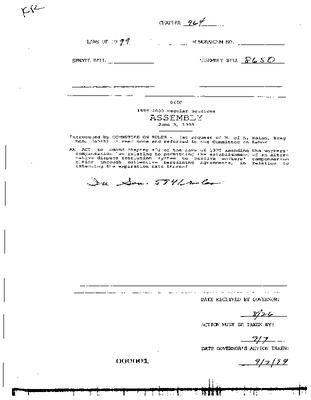 NYS Bill and Veto Jackets: 1999, Chapter 464