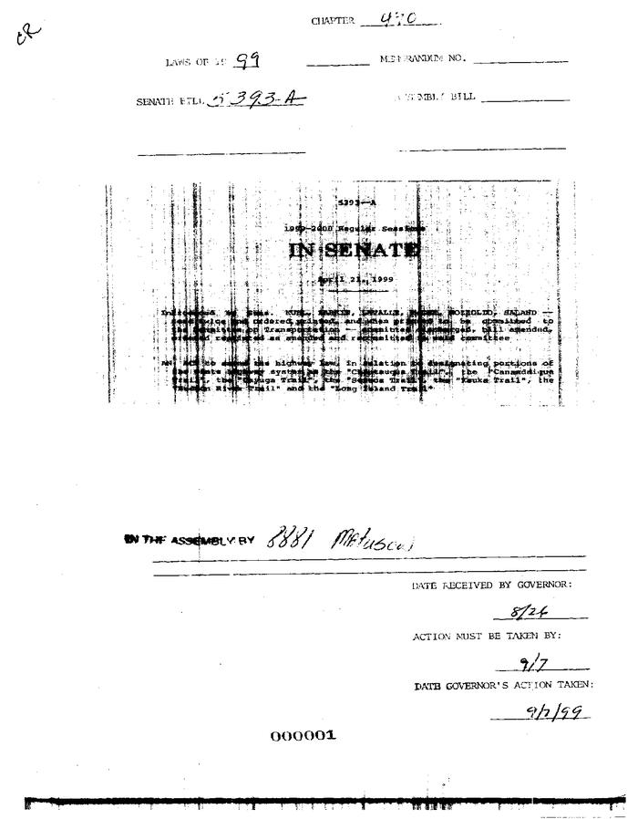 NYS Bill and Veto Jackets:  2009, Chapter 490
