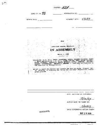 NYS Bill and Veto Jackets: 1999, Chapter 528