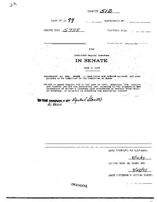 NYS Bill and Veto Jackets: 1999, Chapter 512