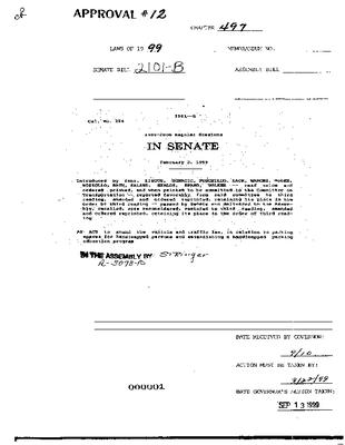 NYS Bill and Veto Jackets:  1999, Chapter 497