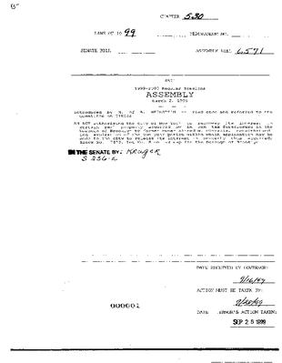 NYS Bill and Veto Jackets: 1999, Chapter 530