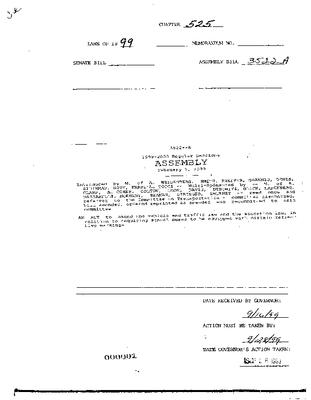 NYS Bill and Veto Jackets: 1999, Chapter 525