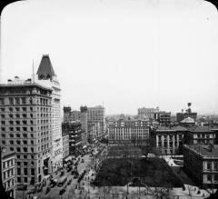 New York City, Broadway & City Hall Park