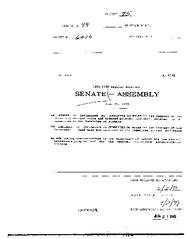 NYS Bill and Veto Jackets: 1999 Chapter 75