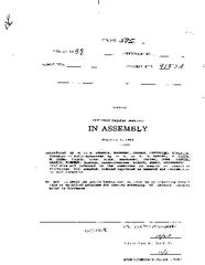 NYS Bill and Veto Jackets: 1999, Chapter 585