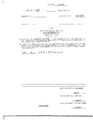 NYS Bill and Veto Jackets: 1999, Chapter 656