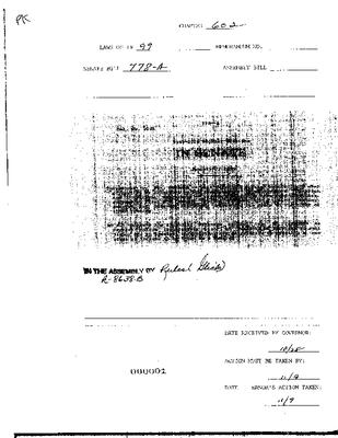 NYS Bill and Veto Jackets: 1999, Chapter 602