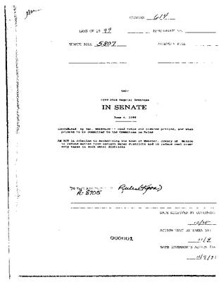 NYS Bill and Veto Jackets: 1999, Chapter 614