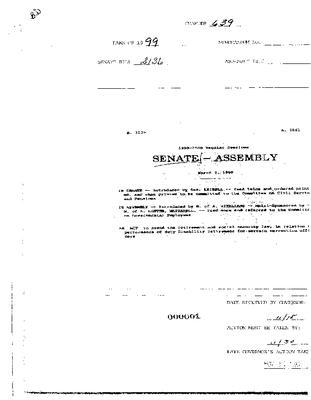 NYS Bill and Veto Jackets: 1999, Chapter 639