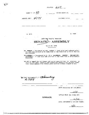 NYS Bill and Veto Jackets: 1999, Chapter 629