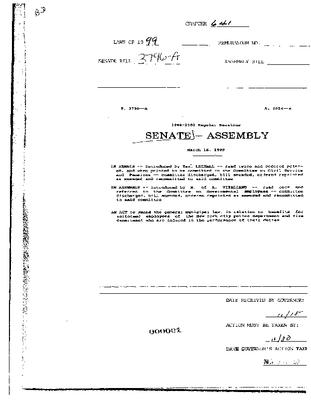 NYS Bill and Veto Jackets: 1999, Chapter 641