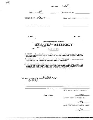 NYS Bill and Veto Jackets: 1999, Chapter 628