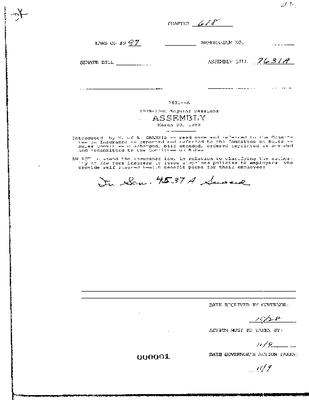 NYS Bill and Veto Jackets: 1999, Chapter 618