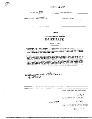 NYS Bill and Veto Jackets: 1999, Chapter 640