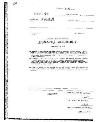 NYS Bill and Veto Jackets: 1999, Chapter 638
