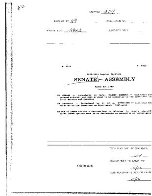 NYS Bill and Veto Jackets: 1999, Chapter 627