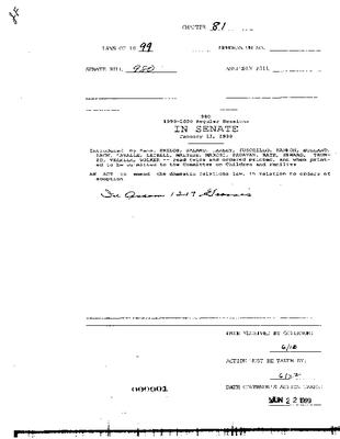 NYS Bill and Veto Jackets: 1999, Chapter 81