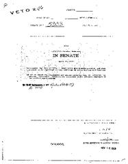 NYS Bill and Veto Jackets: 1999, Veto 46