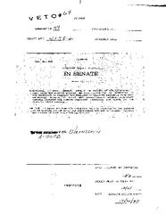 NYS Bill and Veto Jackets: 1999, Veto 64