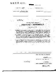 NYS Bill and Veto Jackets: 1999, Veto 52