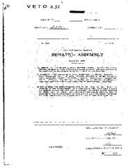 NYS Bill and Veto Jackets: 1999, Veto 38
