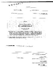 NYS Bill and Veto Jackets: 1999, Veto 63