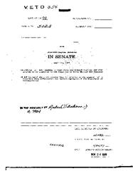 NYS Bill and Veto Jackets: 1999, Veto 54