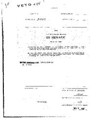 NYS Bill and Veto Jackets: 1999, Veto 44