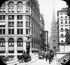 Wall Street looking west from Subtreasury Building, no. 2