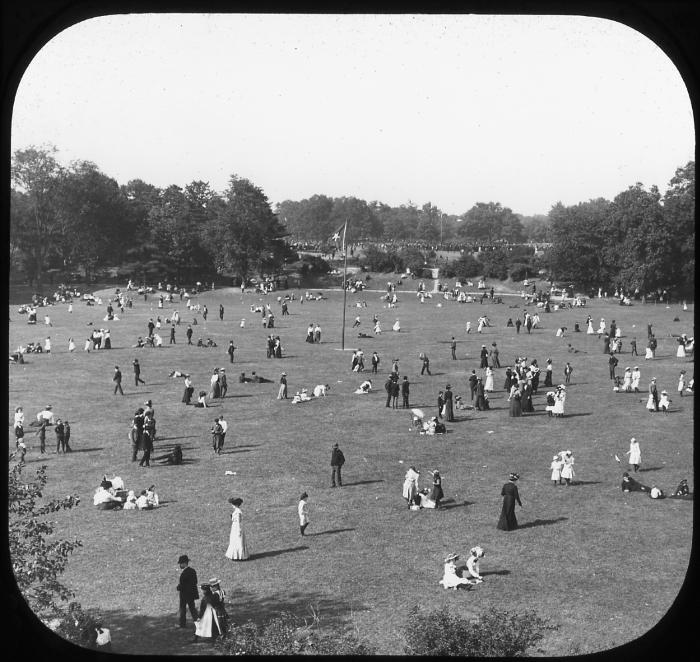 N.Y. New York City. Central Park, Playgrounds.