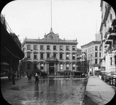 New York City. Hanover Square.