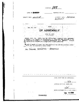 NYS Bill and Veto Jackets: 2000, Chapter 107