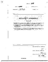 NYS Bill and Veto Jackets: 2000, Chapter 109