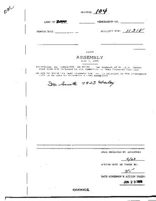 NYS Bill and Veto Jackets: 2000, Chapter 104