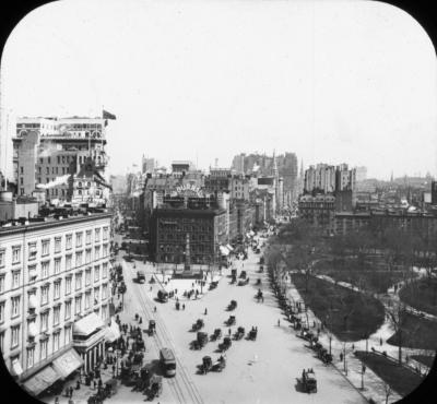 New York City panorama north from Flatiron Building