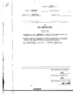 NYS Bill and Veto Jackets: 2000, Chapter 253