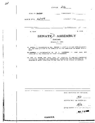 NYS Bill and Veto Jackets: 2000, Chapter 216