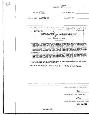 NYS Bill and Veto Jackets: 2000, Chapter 217