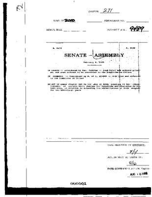 NYS Bill and Veto Jackets: 2000, Chapter 271