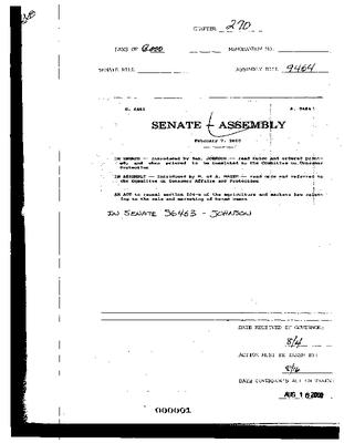 NYS Bill and Veto Jackets: 2000, Chapter 270