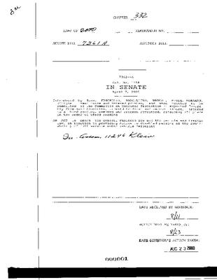 NYS Bill and Veto Jackets: 2000, Chapter 332